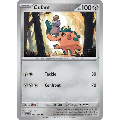 Cufant (041/064) [SV: Shrouded Fable] - PokéBox Australia
