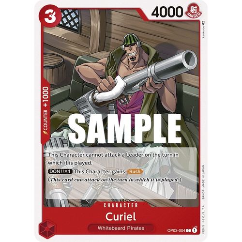 Curiel (OP03 - 004) [Pillars of Strength] - PokéBox Australia