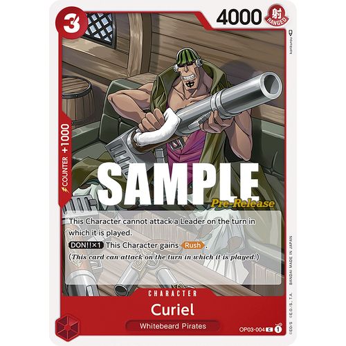 Curiel (OP03 - 004) [Pillars of Strength Pre - Release Cards] - PokéBox Australia