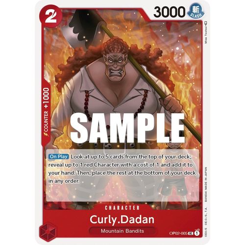 Curly.Dadan (OP02 - 005) [Paramount War] - PokéBox Australia