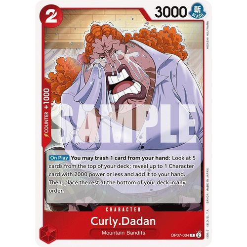 Curly.Dadan (OP07 - 004) [500 Years in the Future] - PokéBox Australia