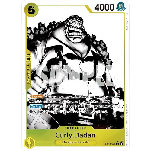 Curly.Dadan (Parallel) (ST13 - 006) [Ultra Deck: The Three Brothers] - PokéBox Australia