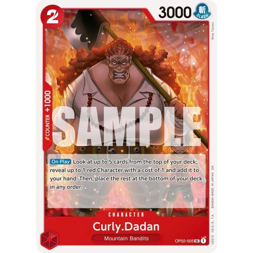 Curly.Dadan (Reprint) (OP02 - 005) (Premium Booster - The Best - Vol. 2) - PokéBox Australia