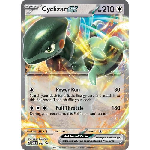 Cyclizar ex - 018 (018) (SV: Scarlet & Violet Promo Cards) - PokéBox Australia