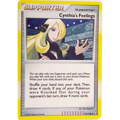 Cynthia's Feelings - 131/146 (Cosmos Holofoil) (131/146) (Miscellaneous Cards & Products) - PokéBox Australia