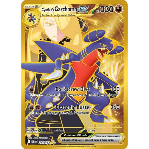 Cynthia's Garchomp ex (241/182) (SV10: Destined Rivals) - PokéBox Australia