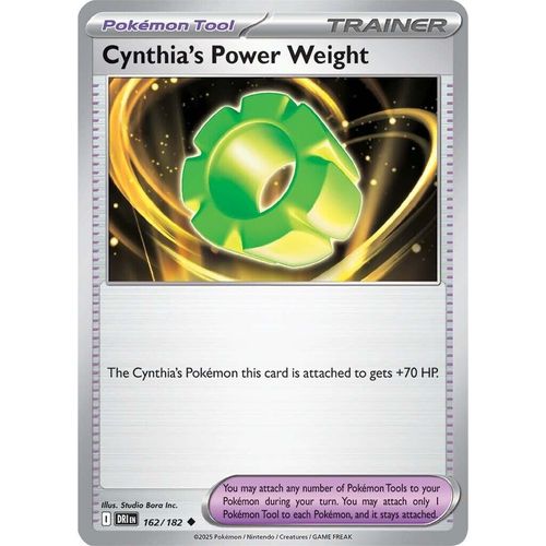Cynthia's Power Weight (162/182) (SV10: Destined Rivals) - PokéBox Australia