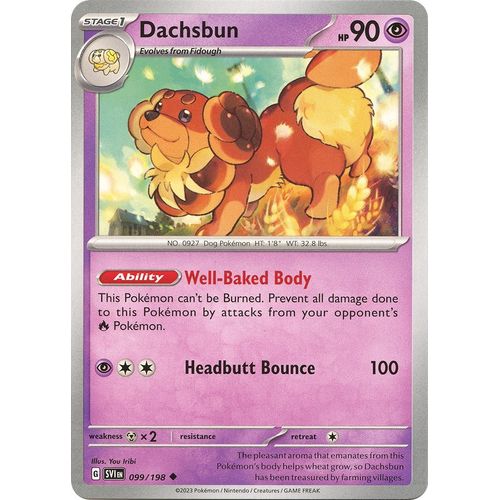 Dachsbun (099/198) [SV01: Scarlet & Violet Base Set] - PokéBox Australia