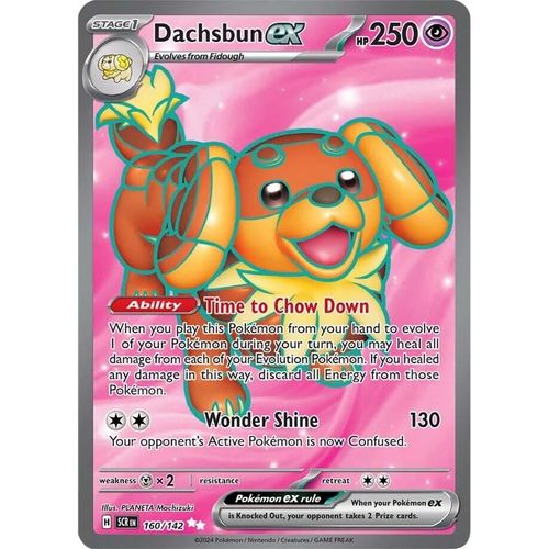 Dachsbun ex (160/142) [SV07: Stellar Crown] - PokéBox Australia