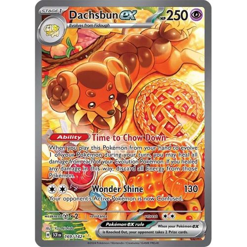Dachsbun ex (169/142) [SV07: Stellar Crown] - PokéBox Australia