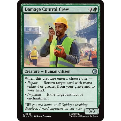 Damage Control Crew (99) (Marvel's Spider - Man) - PokéBox Australia