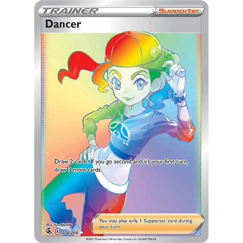 Dancer (Secret) (274/264) (SWSH08: Fusion Strike) - PokéBox Australia