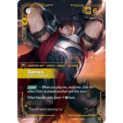 Darius - Executioner (243/298) (Origins) - PokéBox Australia