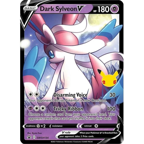 Dark Sylveon V - SWSH134 (SWSH134) (SWSH: Sword & Shield Promo Cards) - PokéBox Australia