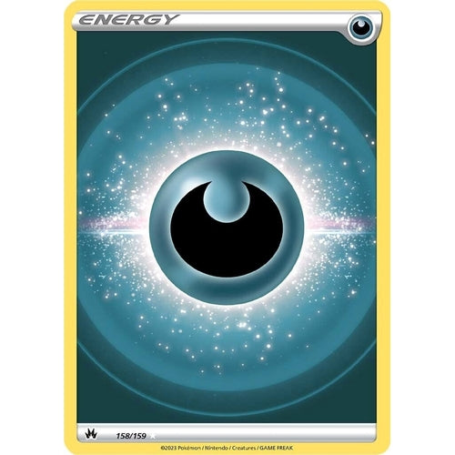 Darkness Energy (Texture Full Art) (158/159) (Crown Zenith) - PokéBox Australia