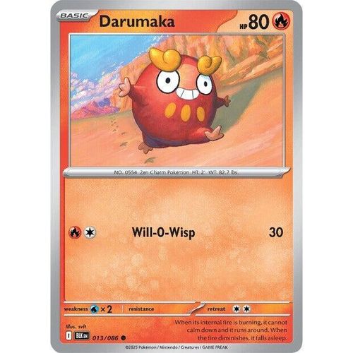 Darumaka (013/086) (SV: Black Bolt) - PokéBox Australia