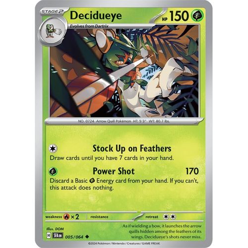 Decidueye (005/064) [SV: Shrouded Fable] - PokéBox Australia