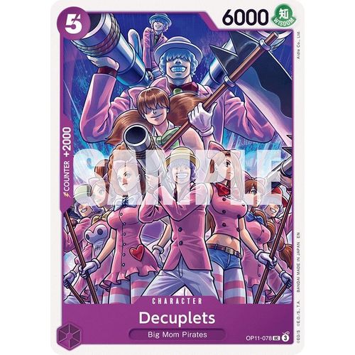 Decuplets (OP11 - 078) [A Fist of Divine Speed] - PokéBox Australia