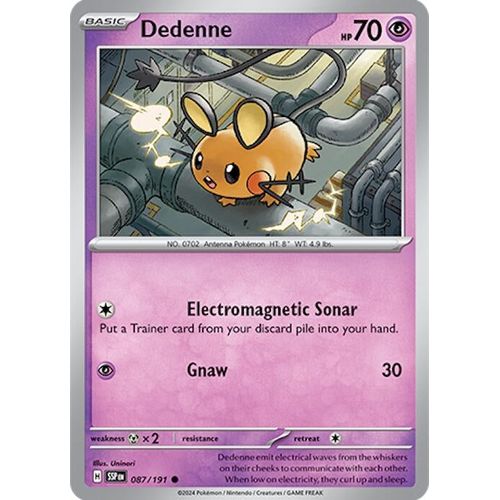 Dedenne (087/191) [SV08: Surging Sparks] - PokéBox Australia
