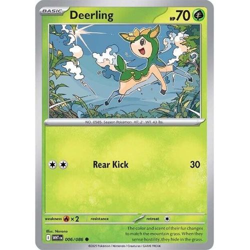 Deerling (006/086) (SV: White Flare) - PokéBox Australia