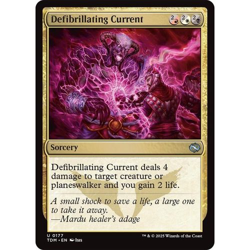 Defibrillating Current (177) (Tarkir: Dragonstorm) - PokéBox Australia