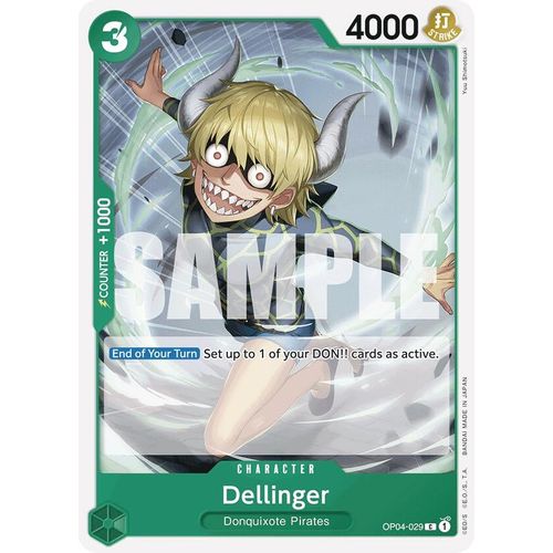 Dellinger (Reprint) (OP04 - 029) [Premium Booster - The Best - ] - PokéBox Australia