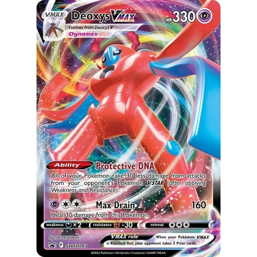 Deoxys VMAX - SWSH267 (SWSH267) (SWSH: Sword & Shield Promo Cards) - PokéBox Australia