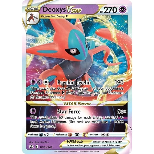 Deoxys VSTAR - SWSH268 (SWSH268) (SWSH: Sword & Shield Promo Cards) - PokéBox Australia