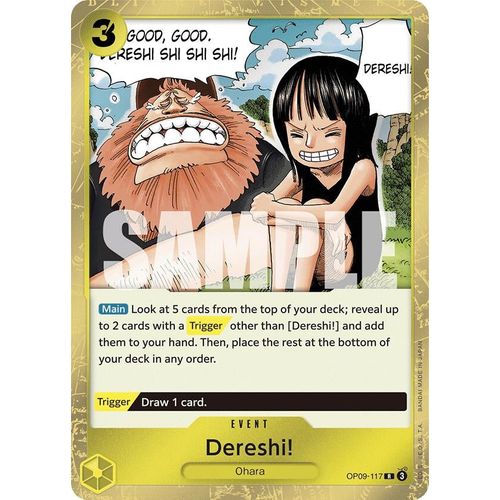 Dereshi! (OP09 - 117) [Emperors in the New World] - PokéBox Australia