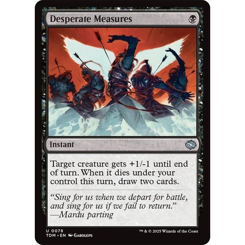Desperate Measures (78) (Tarkir: Dragonstorm) - PokéBox Australia