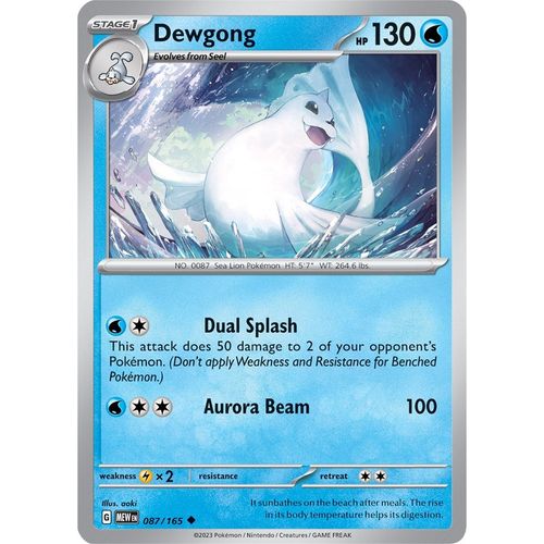 Dewgong (087/165) [SV: Scarlet & Violet 151] - PokéBox Australia