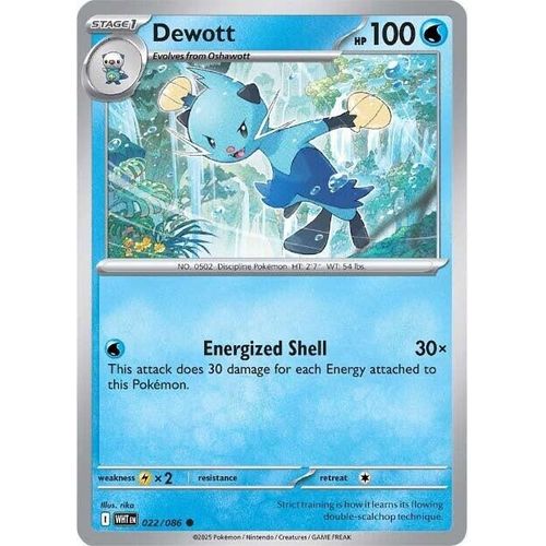 Dewott (022/086) (SV: White Flare) - PokéBox Australia