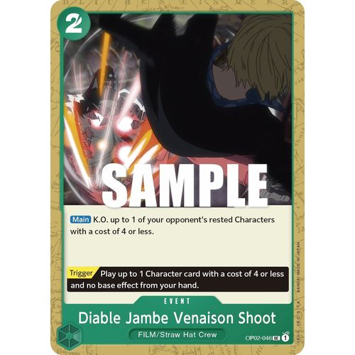 Diable Jambe Venaison Shoot (OP02 - 046) [Paramount War] - PokéBox Australia