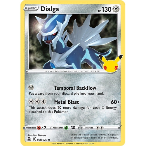 Dialga (020/025) (Celebrations) - PokéBox Australia