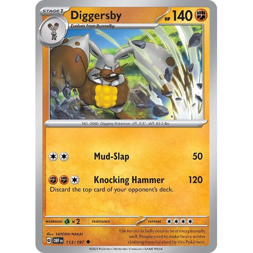 Diggersby (113/197) [SV03: Obsidian Flames] - PokéBox Australia