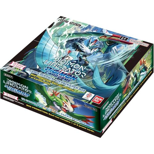 Digimon Card Game: Extra Booster Display – Digimon Liberator [EX07] - PokéBox Australia