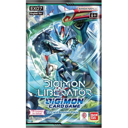 Digimon Card Game: Extra Booster Pack – Digimon Liberator [EX07] - PokéBox Australia