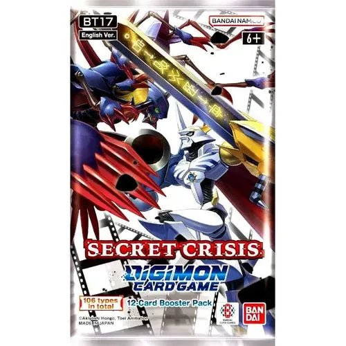 Digimon Card Game Secret Crisis Booster Pack BT17 - PokéBox Australia
