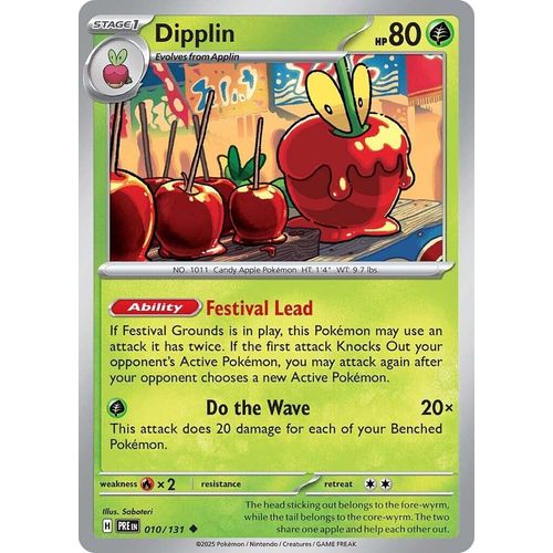 Dipplin (010/131) [SV: Prismatic Evolutions] - PokéBox Australia