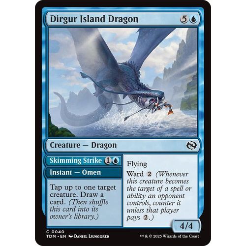 Dirgur Island Dragon (40) (Tarkir: Dragonstorm) - PokéBox Australia