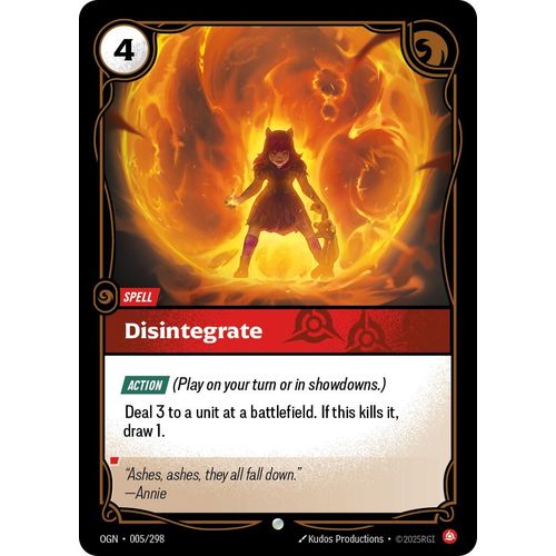 Disintegrate (005/298) (Origins) - PokéBox Australia