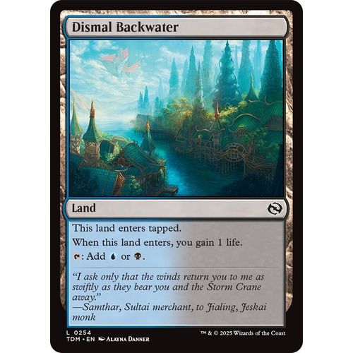 Dismal Backwater (254) (Tarkir: Dragonstorm) - PokéBox Australia