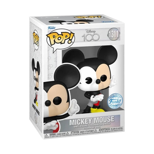 Disney 100th - Mickey Mouse (Split Colour) US Exclusive Pop! Vinyl - PokéBox Australia