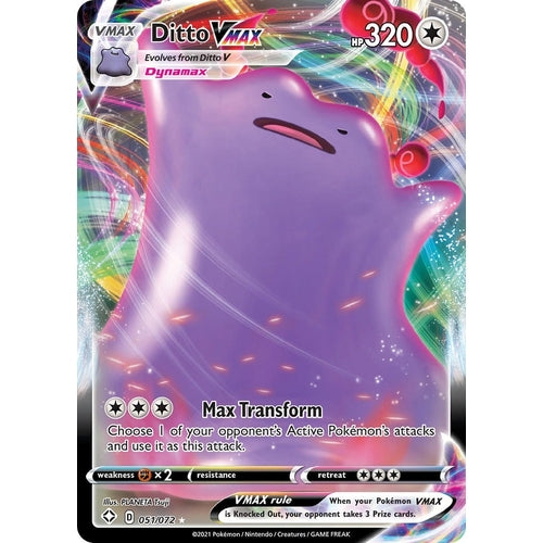 Ditto VMAX (051/072) (Shining Fates) - PokéBox Australia