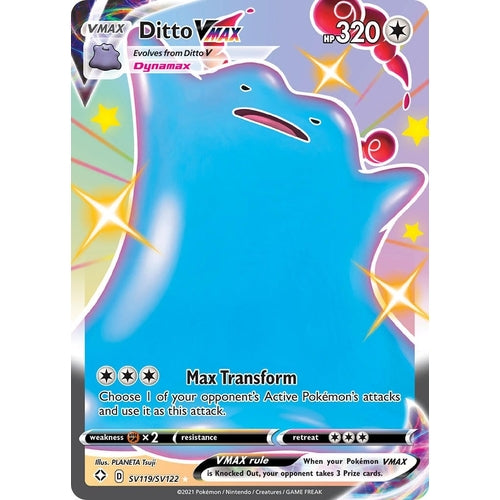 Ditto VMAX (SV119/SV122) (Shining Fates: Shiny Vault) - PokéBox Australia