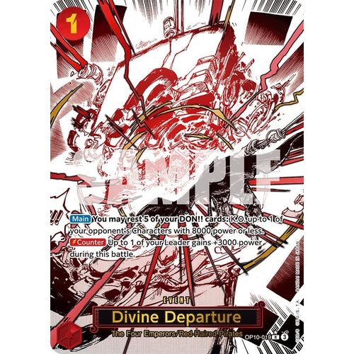 Divine Departure (Parallel) (OP10 - 019) [Royal Blood] - PokéBox Australia