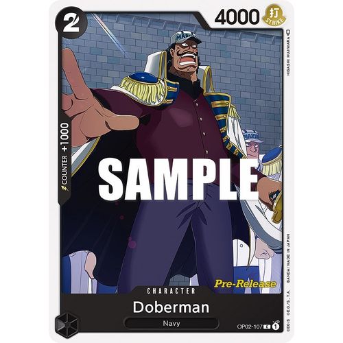 Doberman (OP02 - 107) [Paramount War Pre - Release Cards] - PokéBox Australia