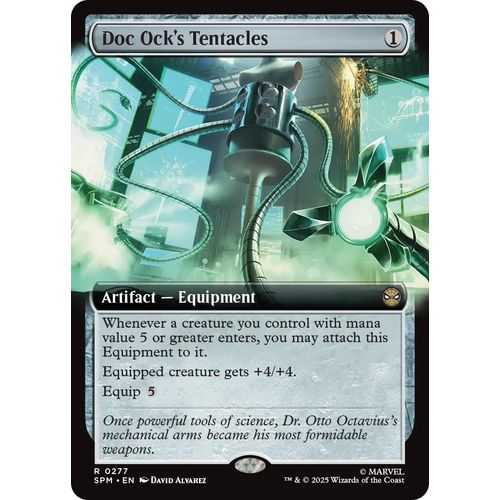 Doc Ock's Tentacles (Extended Art) (277) (Marvel's Spider - Man) - PokéBox Australia