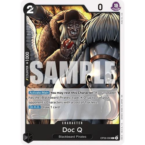 Doc Q (Reprint) (OP09 - 090) [Starter Deck 27: BLACK Marshall.D.Teach] - PokéBox Australia