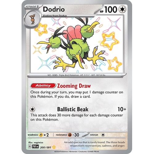 Dodrio (200/091) [SV: Paldean Fates] - PokéBox Australia